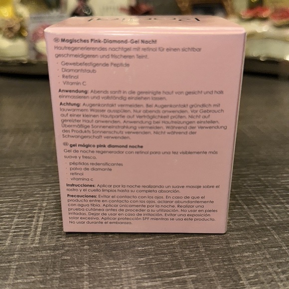 Rodial Pink Diamond Magic Gel Night Peptides-Diamond Powder-Retinol-Vit C NWT - Picture 4 of 6